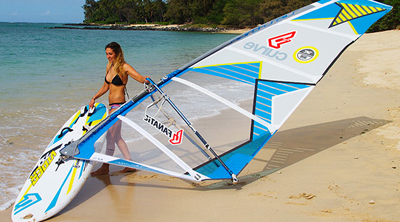 2: windsurf materiaal - Leerwindsurfen