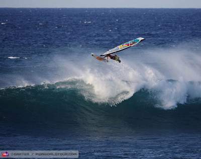 Windsurf disciplines Leer windsurfen wave levi silver