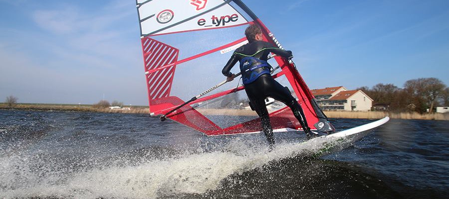 Thomas mooij gijp Leerwindsurfen